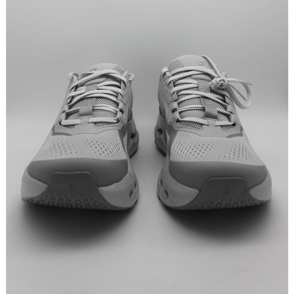 NWT Men's On Cloud Glacier / Alloy Grey Cloudrunner 3 Running Sneakers Size 9.5M - Picture 2 of 14